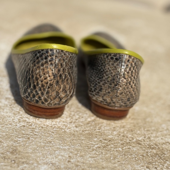 Nine West Logan snakeskin flats 7.5 - Picture 9 of 15